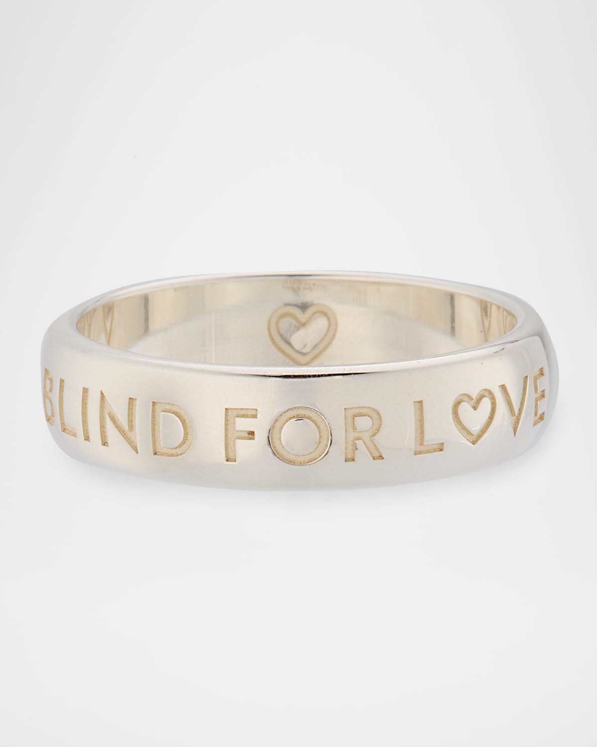 ゆり♪様【極美品】GUCCI Blind for LOVE ナローリング 10号 Gucci Blind For Love Band Ring | Neiman Marcus