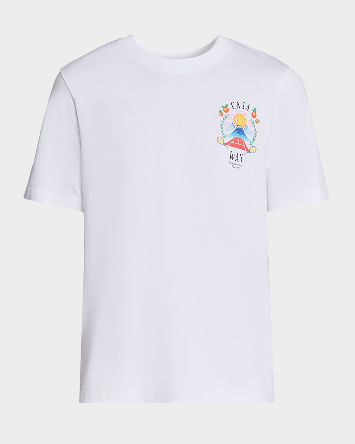 CASABLANCA Men's Casa Way Mountain Graphic T-Shirt | Neiman