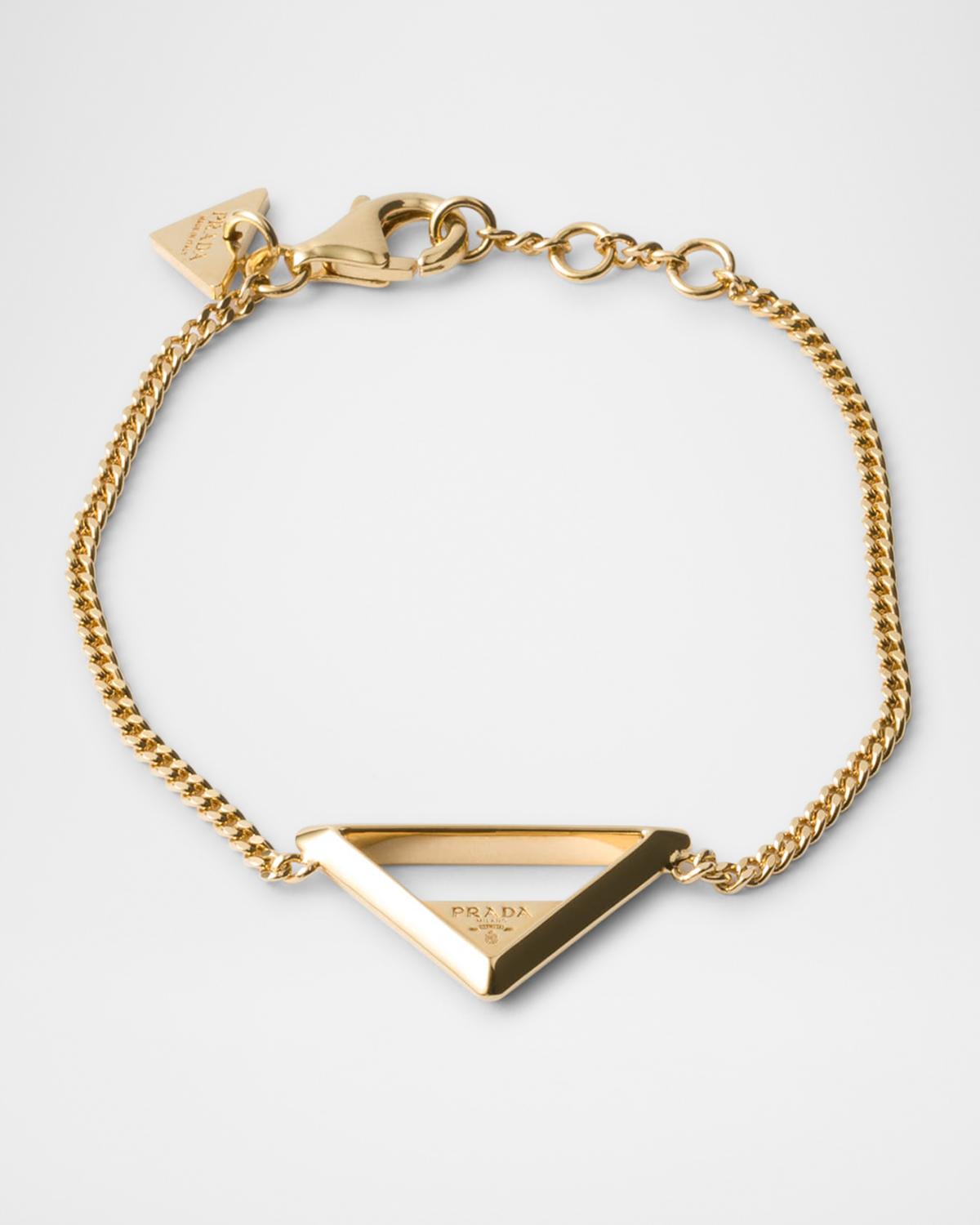 Prada Triangle Station Bracelet | Neiman Marcus