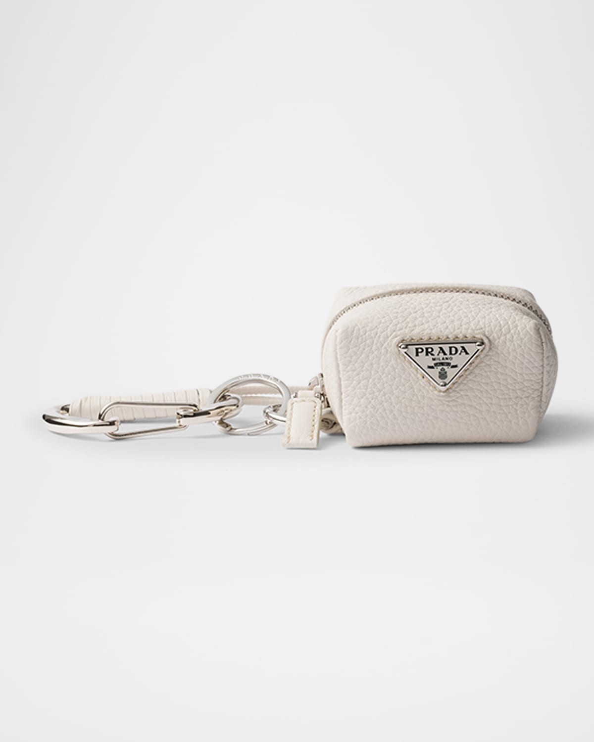Prada Men's Leather Bag Charm | Neiman Marcus