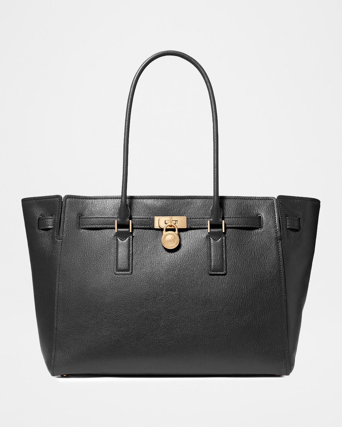 MICHAEL Michael Kors Hamilton Large Leather Tote Bag | Neiman Marcus