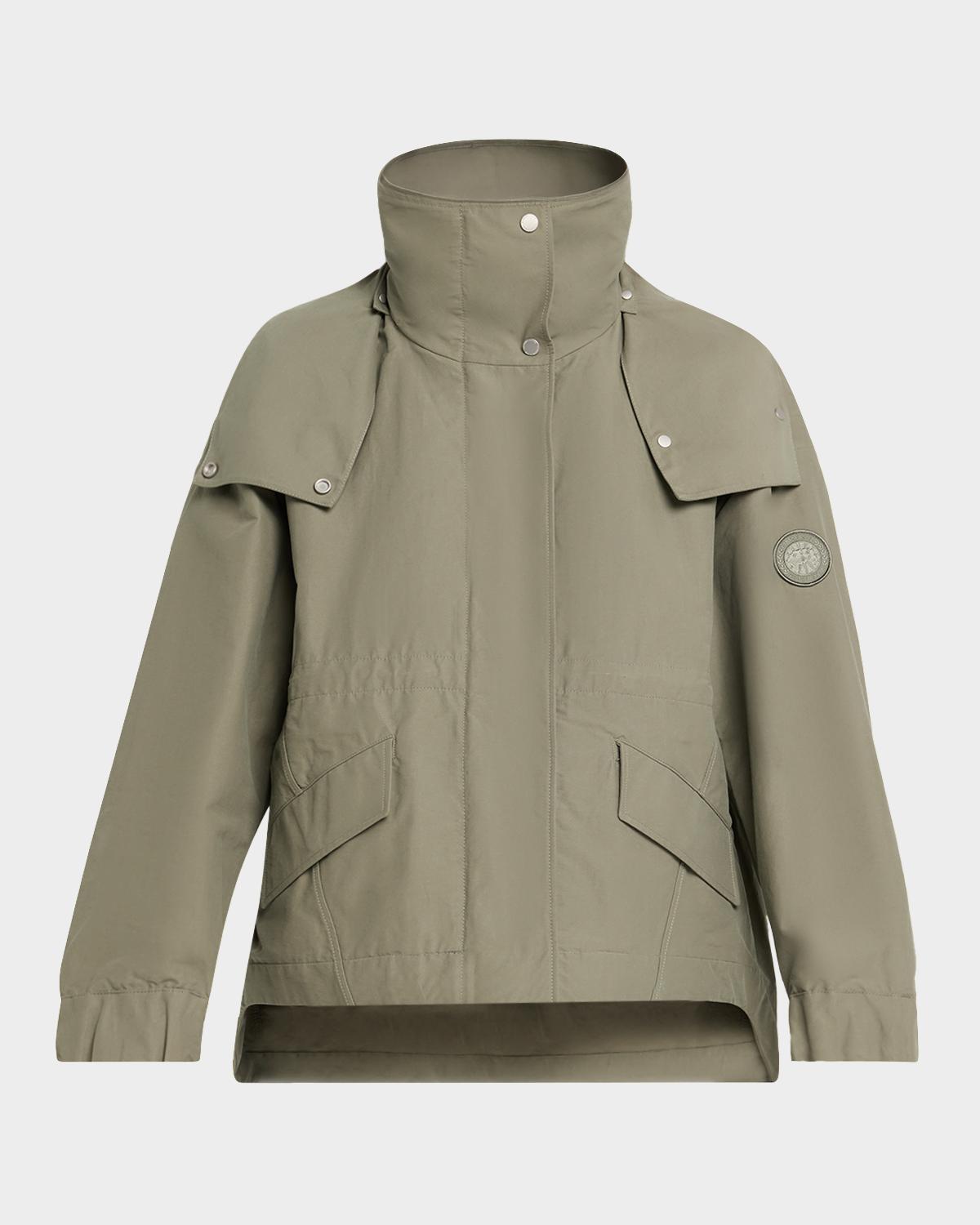 Canada Goose Olivine Oversized Jacket with Removable Hood | Neiman 