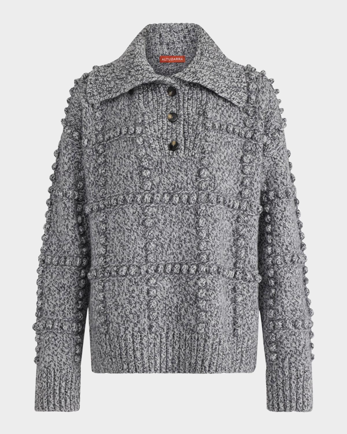 Altuzarra Mitch Henley Sweater | Neiman Marcus
