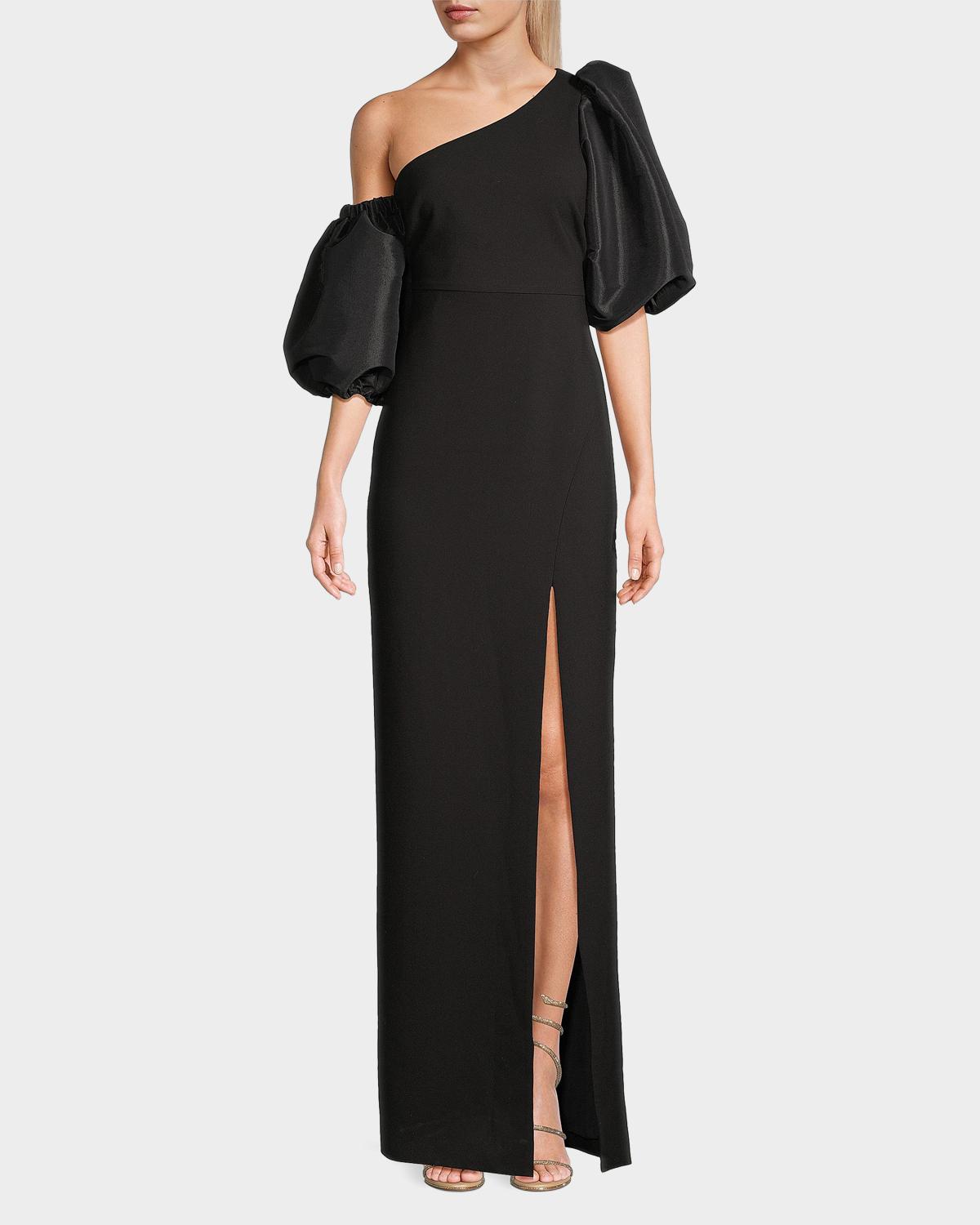 Natasha One-Shoulder Gown - thumbnail 2