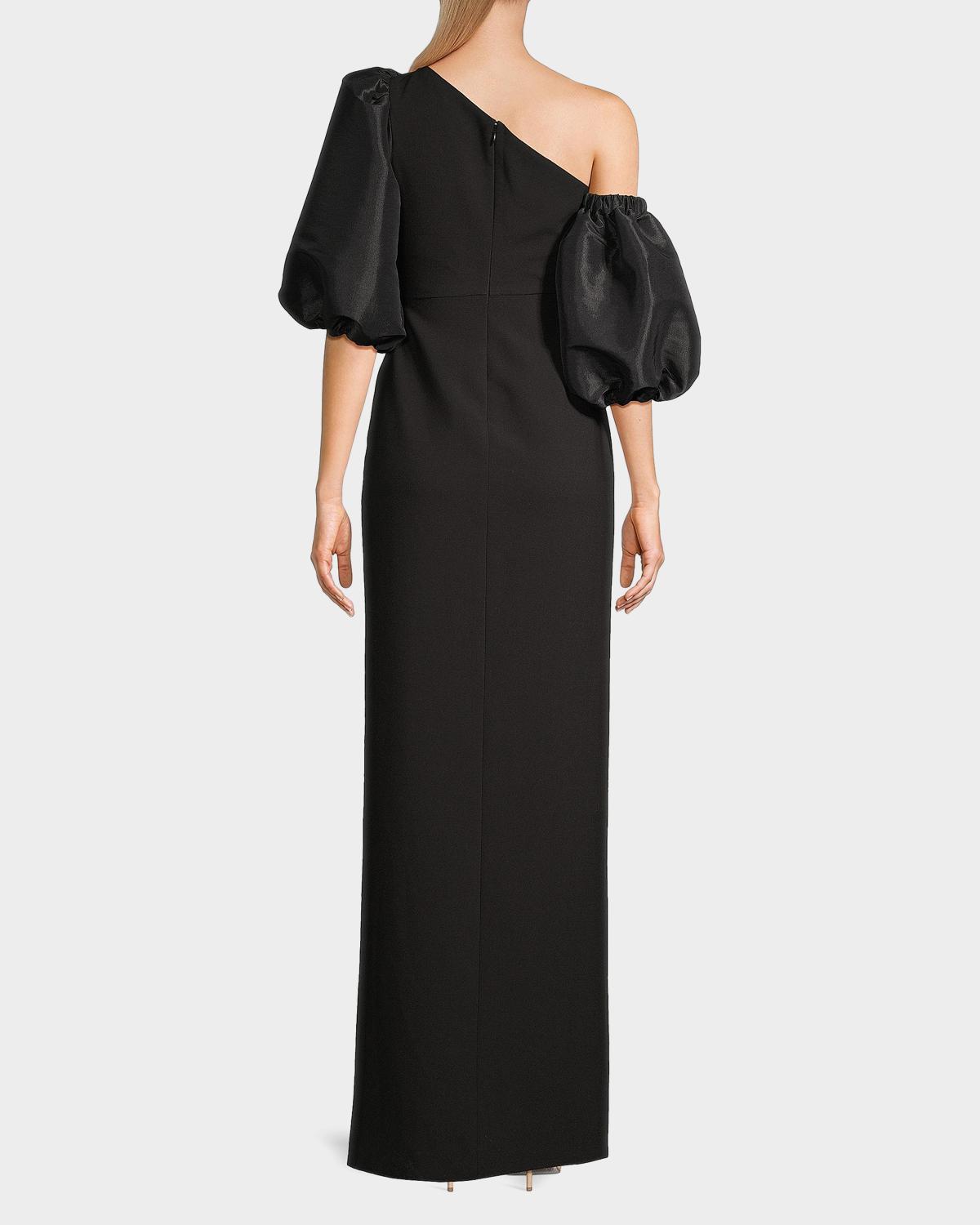 Natasha One-Shoulder Gown - thumbnail 3