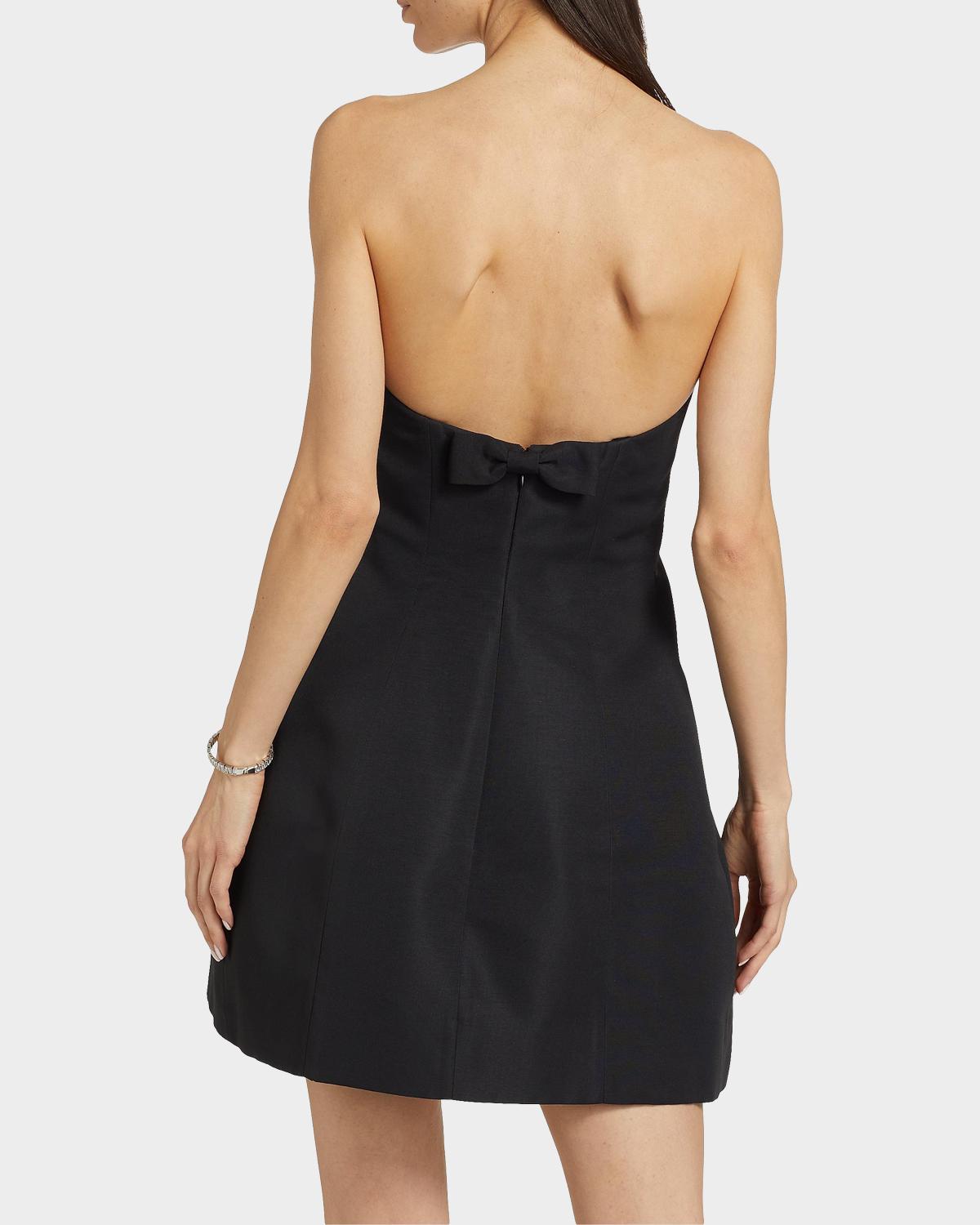 Alanna Bow-Back A-Line Mini Dress - thumbnail 3