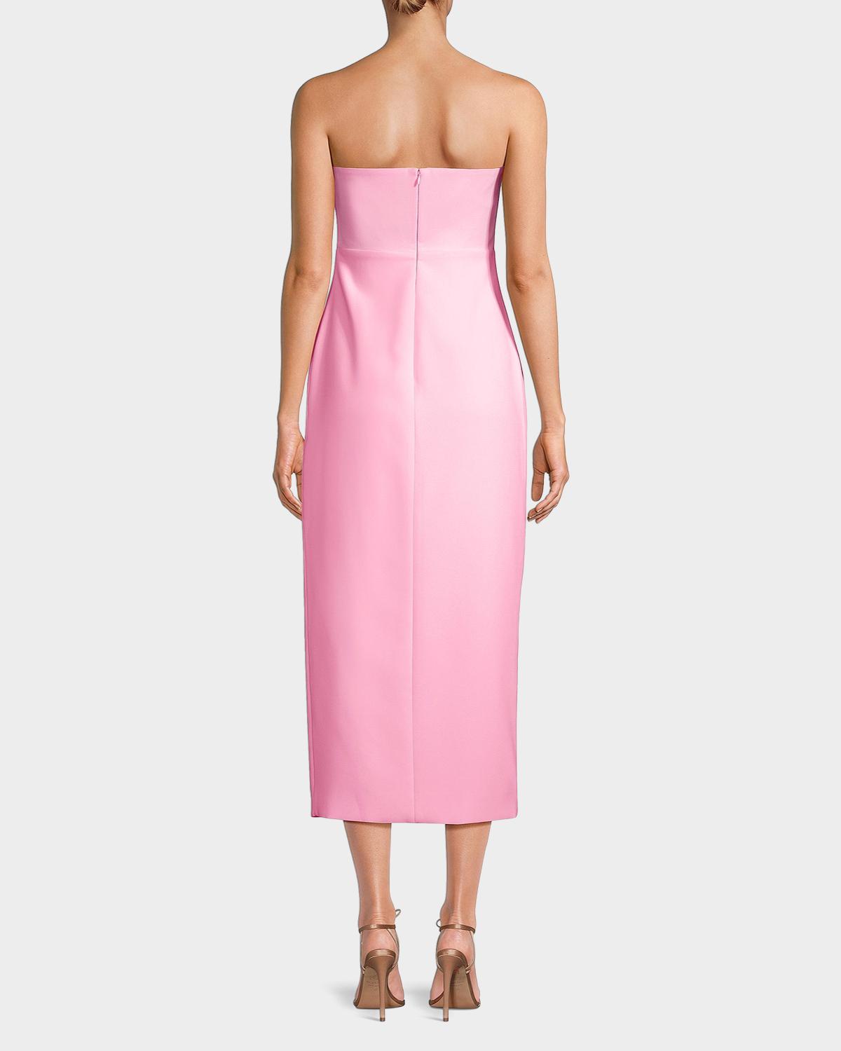 Catania Strapless Midi Dress - thumbnail 3