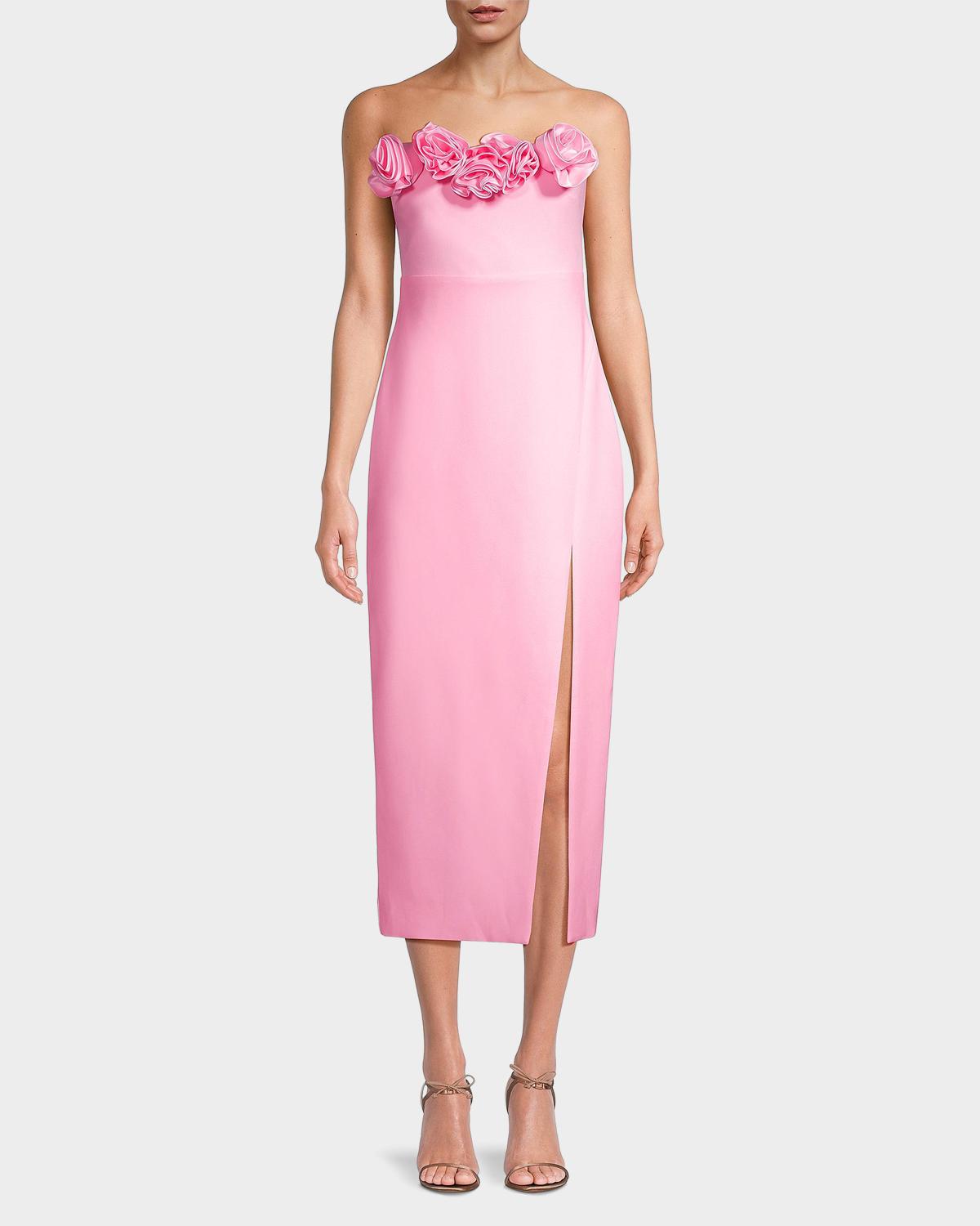 Catania Strapless Midi Dress - thumbnail 4