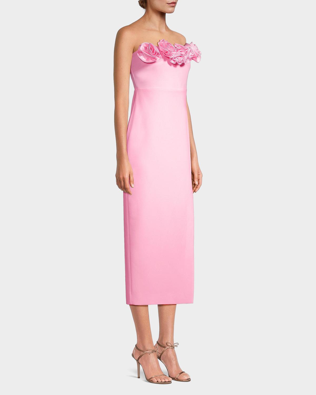 Catania Strapless Midi Dress - thumbnail 6