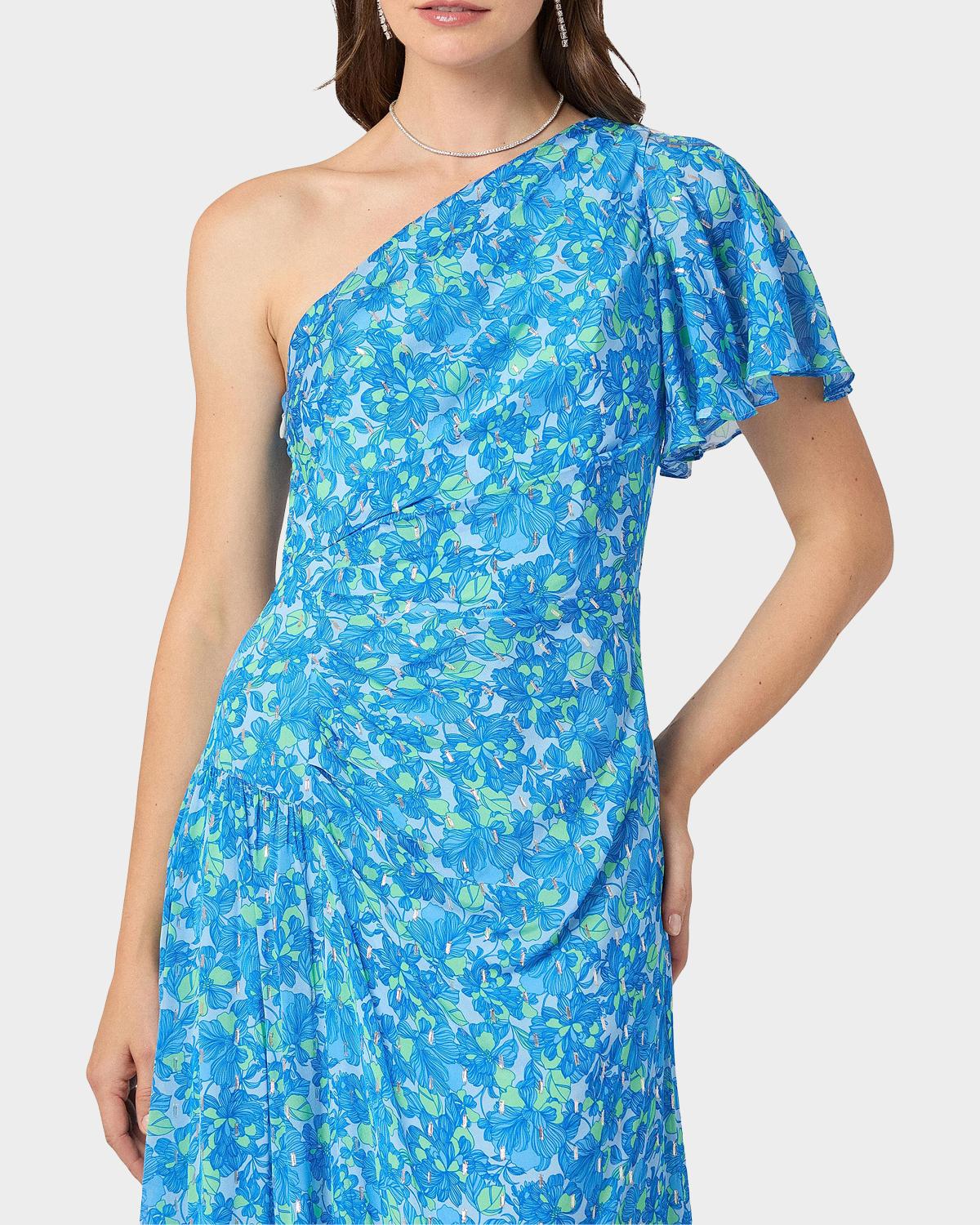 Latissa One-Shoulder Maxi Dress - thumbnail 4