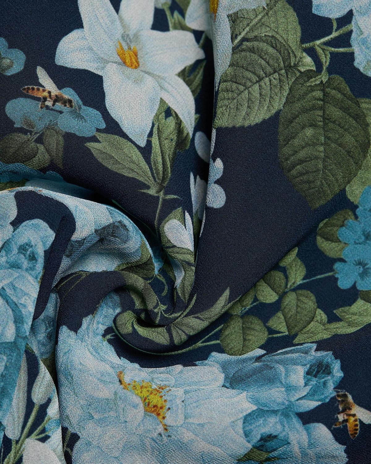 Chelsea Floral One-Shoulder Gown - thumbnail 5