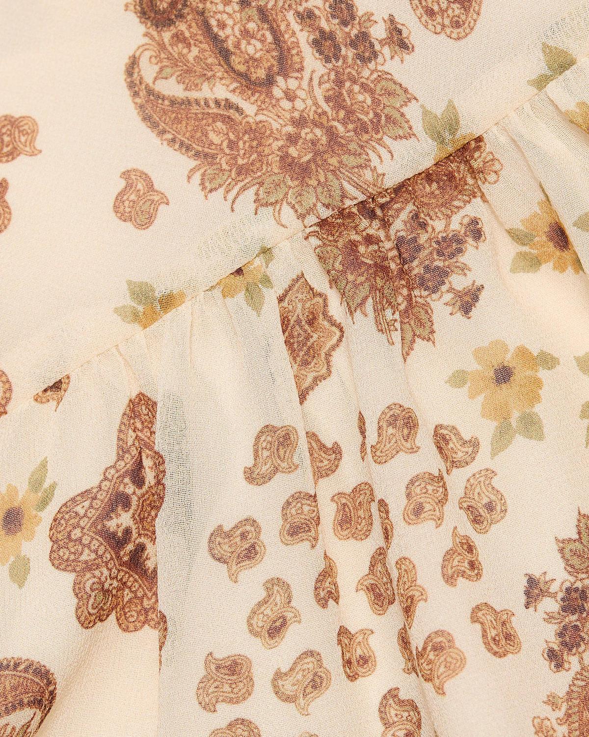 Delamar Paisley Silk Blouse - thumbnail 5