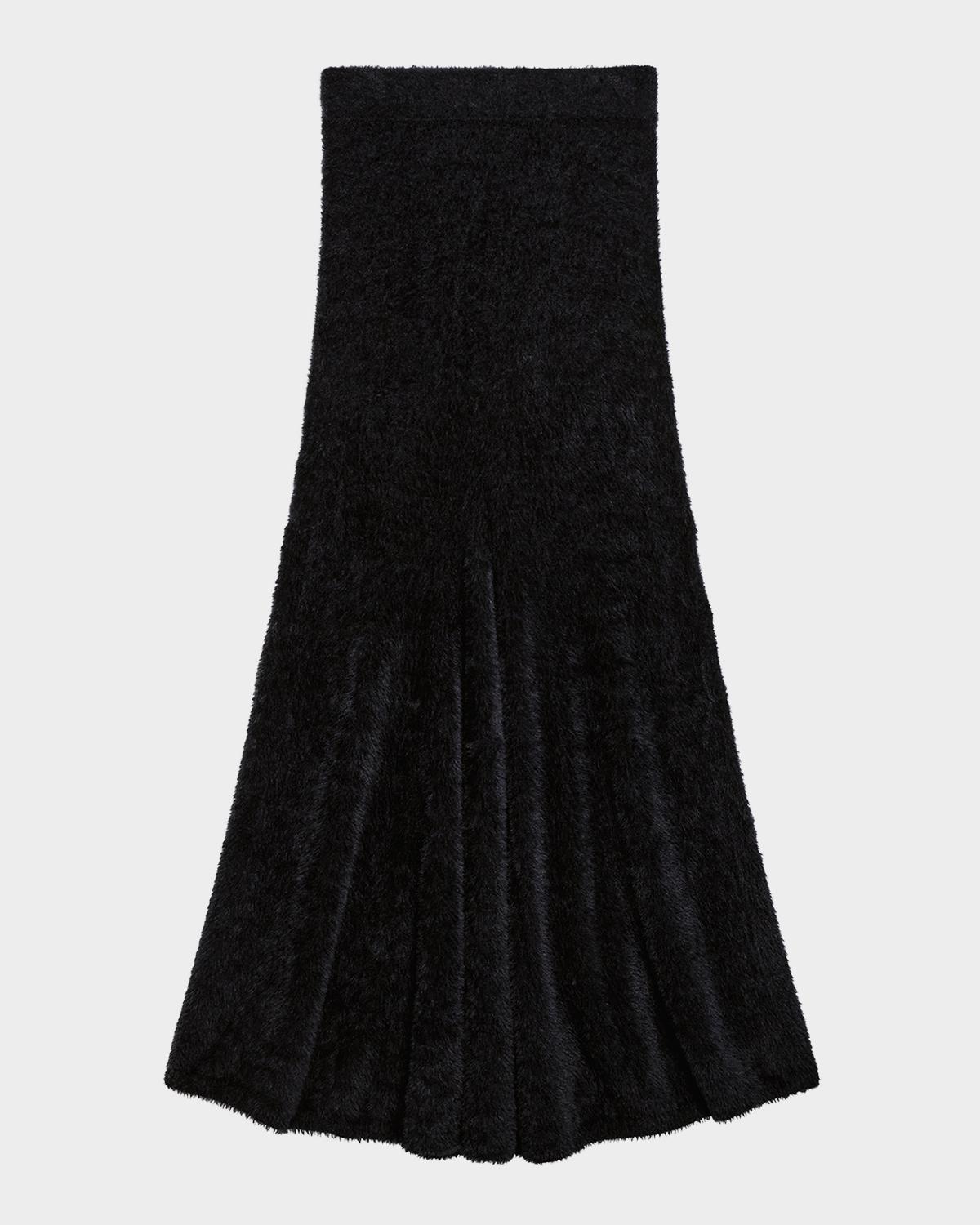 Helmut Lang Eyelash Knit Maxi Skirt | Neiman Marcus