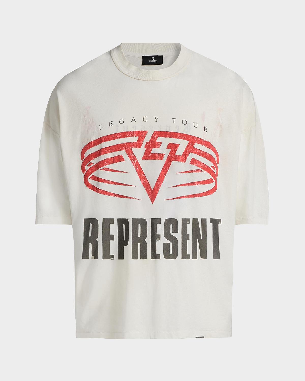 洋楽 TE: What You Represent? REPRESENT Men's Living Legacy Tour Reversible T-Shirt | Neiman Marcus
