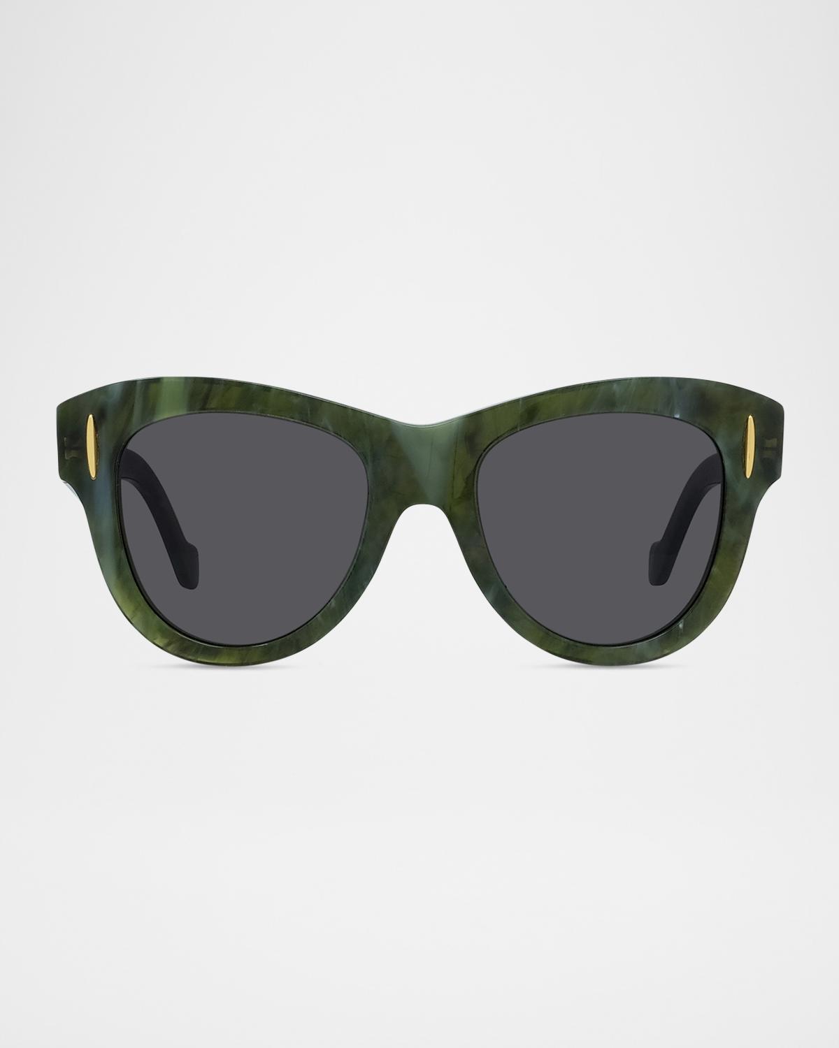 Loewe Anagram 51mm Butterfly Sunglasses | Neiman Marcus display picture 1