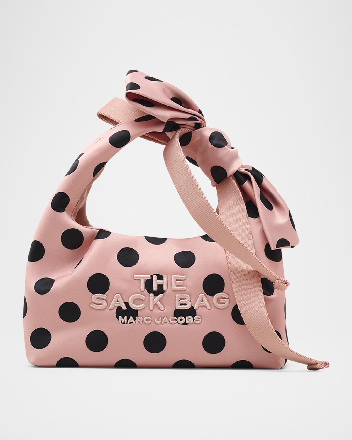 Marc Jacobs The Sack Mini Polka Dot Satin Top-Handle Bag | Neiman