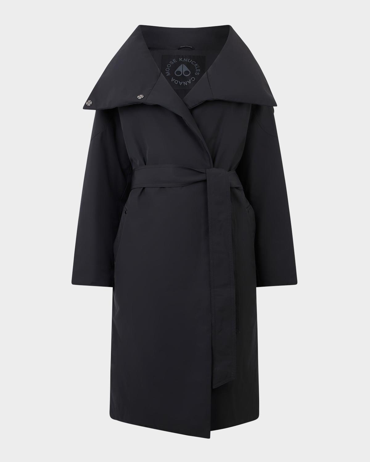 Moose Knuckles Lonsdale Long Wrap Jacket | Neiman Marcus