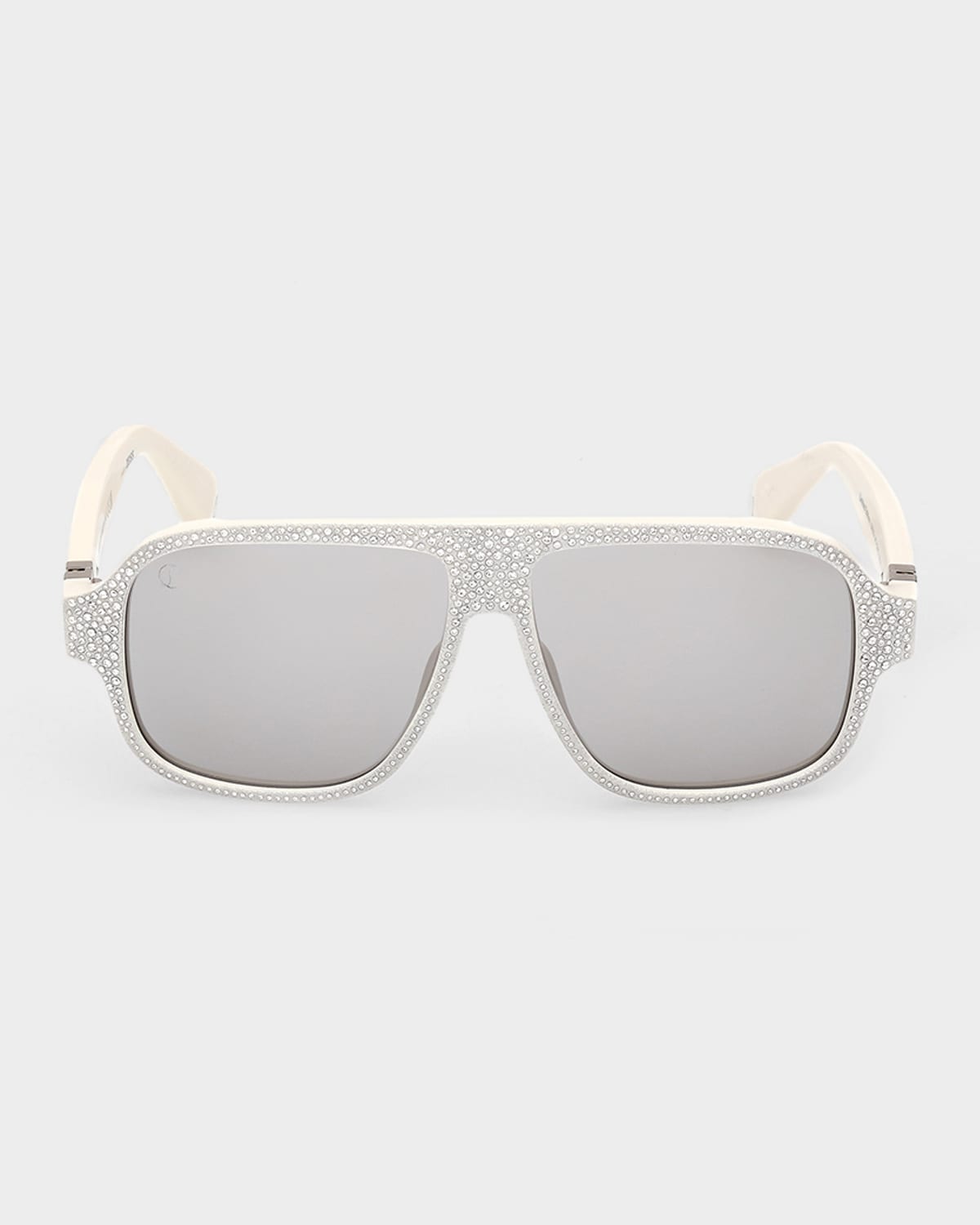Christian Louboutin Diamond Roller 57mm Square Sunglasses | Neiman