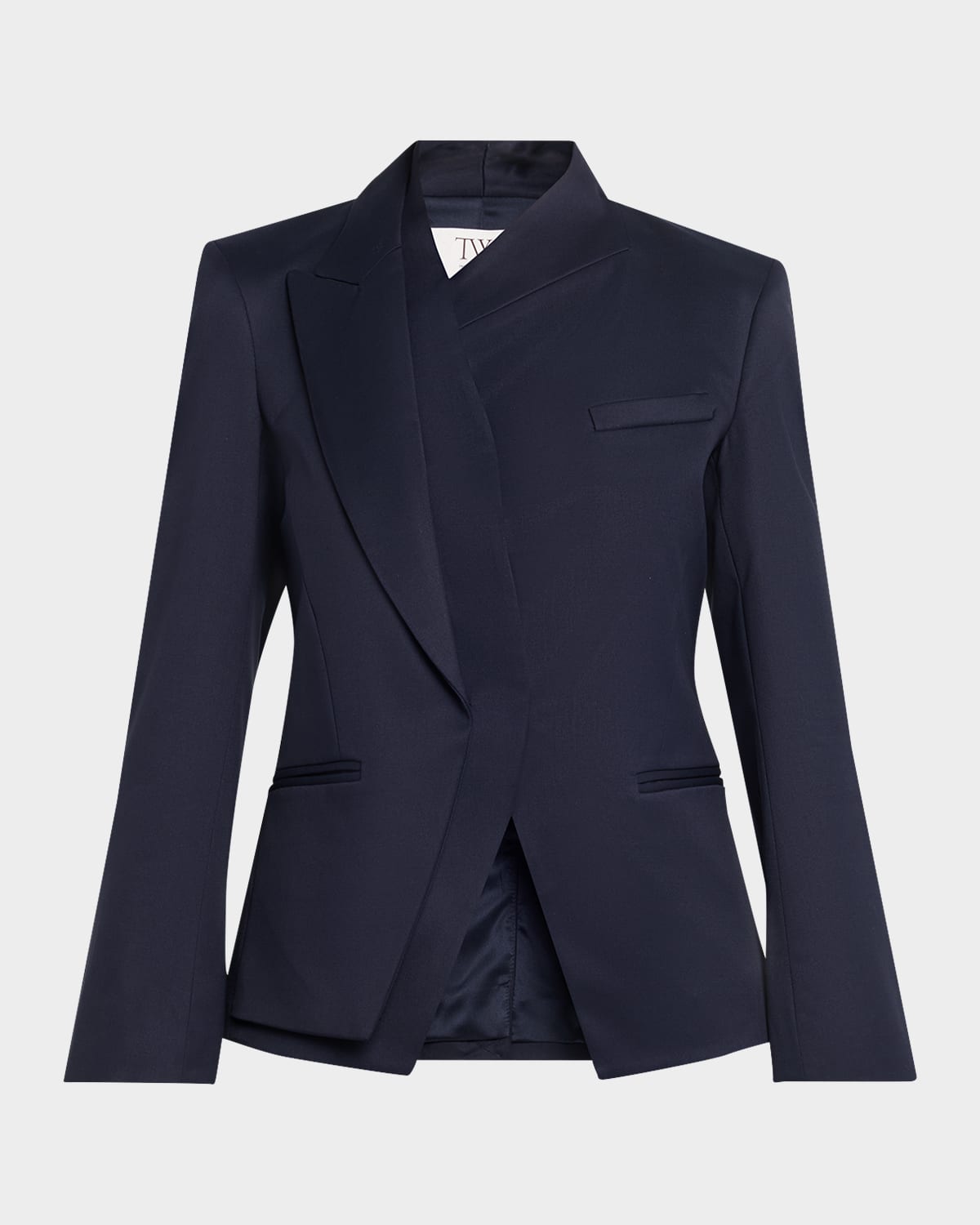 TWP Micks Wife Asymmetric Blazer | Neiman Marcus