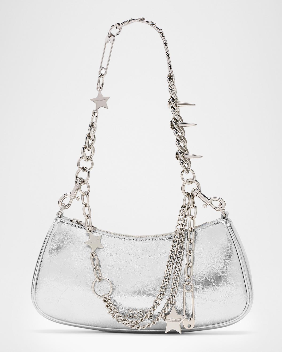 Marc Jacobs The Metallic Charm Shoulder Bag | Neiman Marcus
