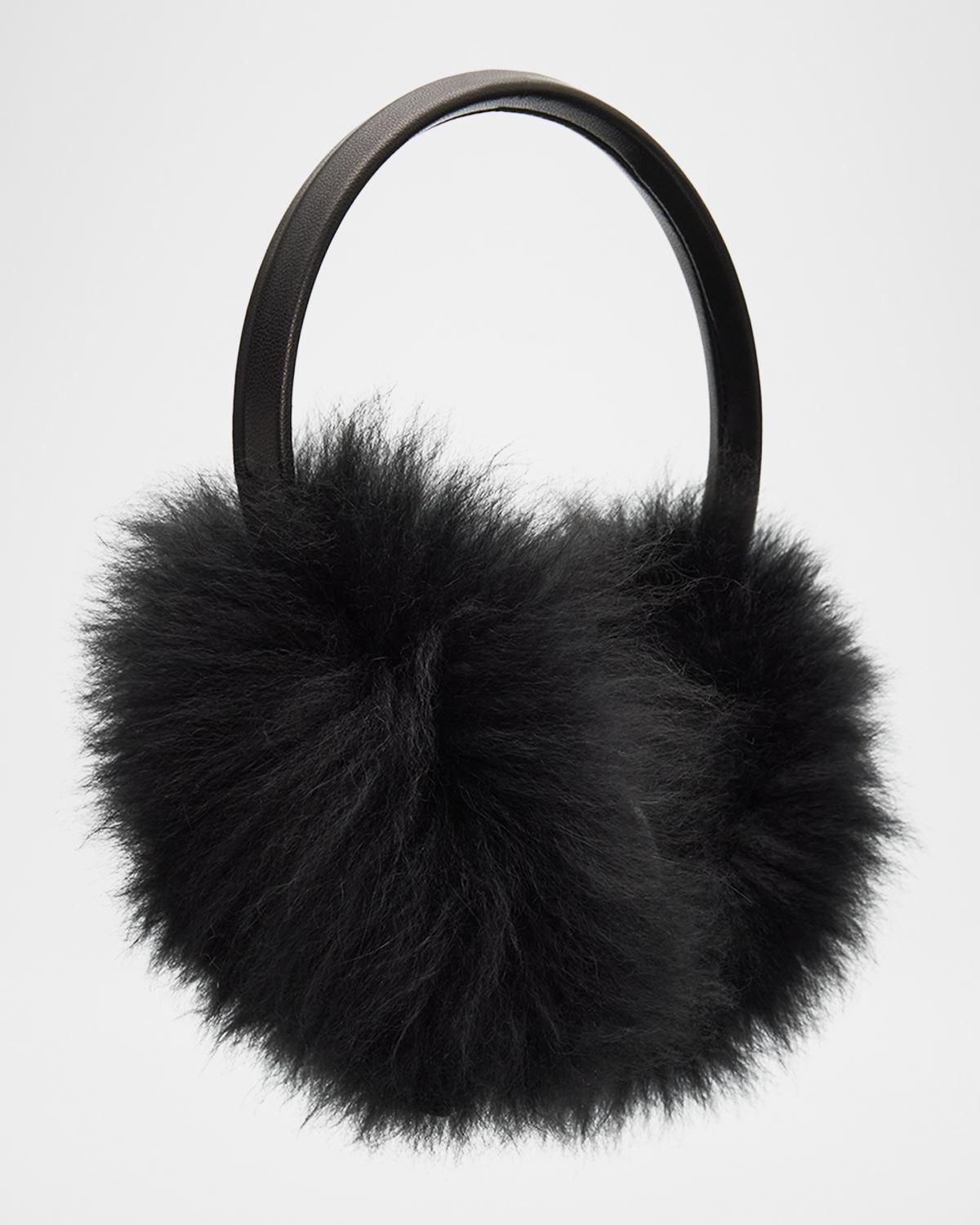 Yves Salomon Lamb Shearling Earmuffs | Neiman Marcus