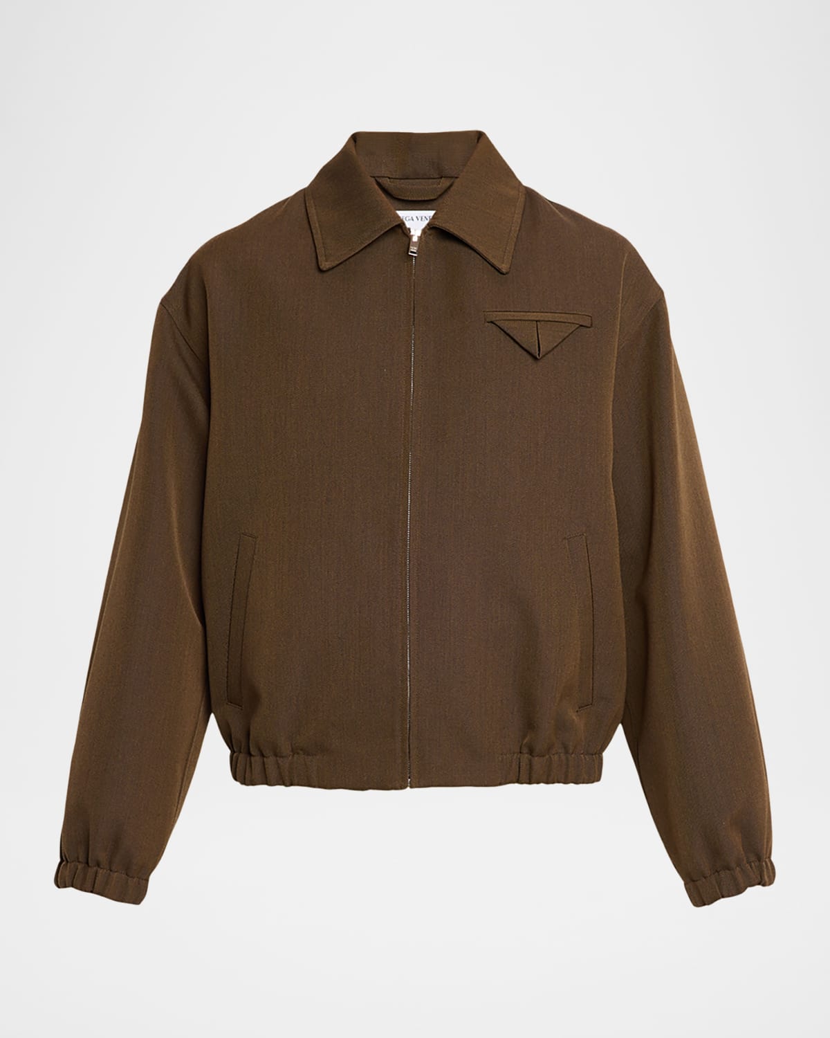 Bottega Veneta Men's Wool Blouson Jacket | Neiman Marcus
