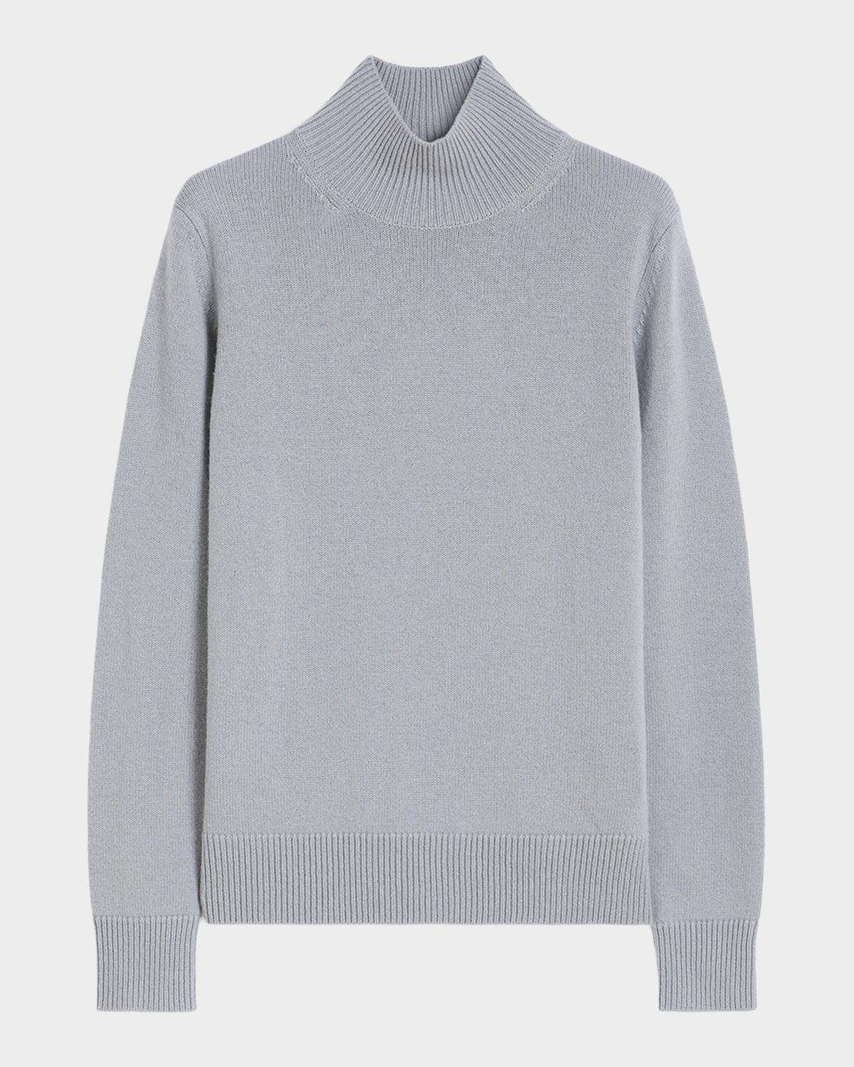 Fragola Wool-Cashmere Mock-Neck Sweater
