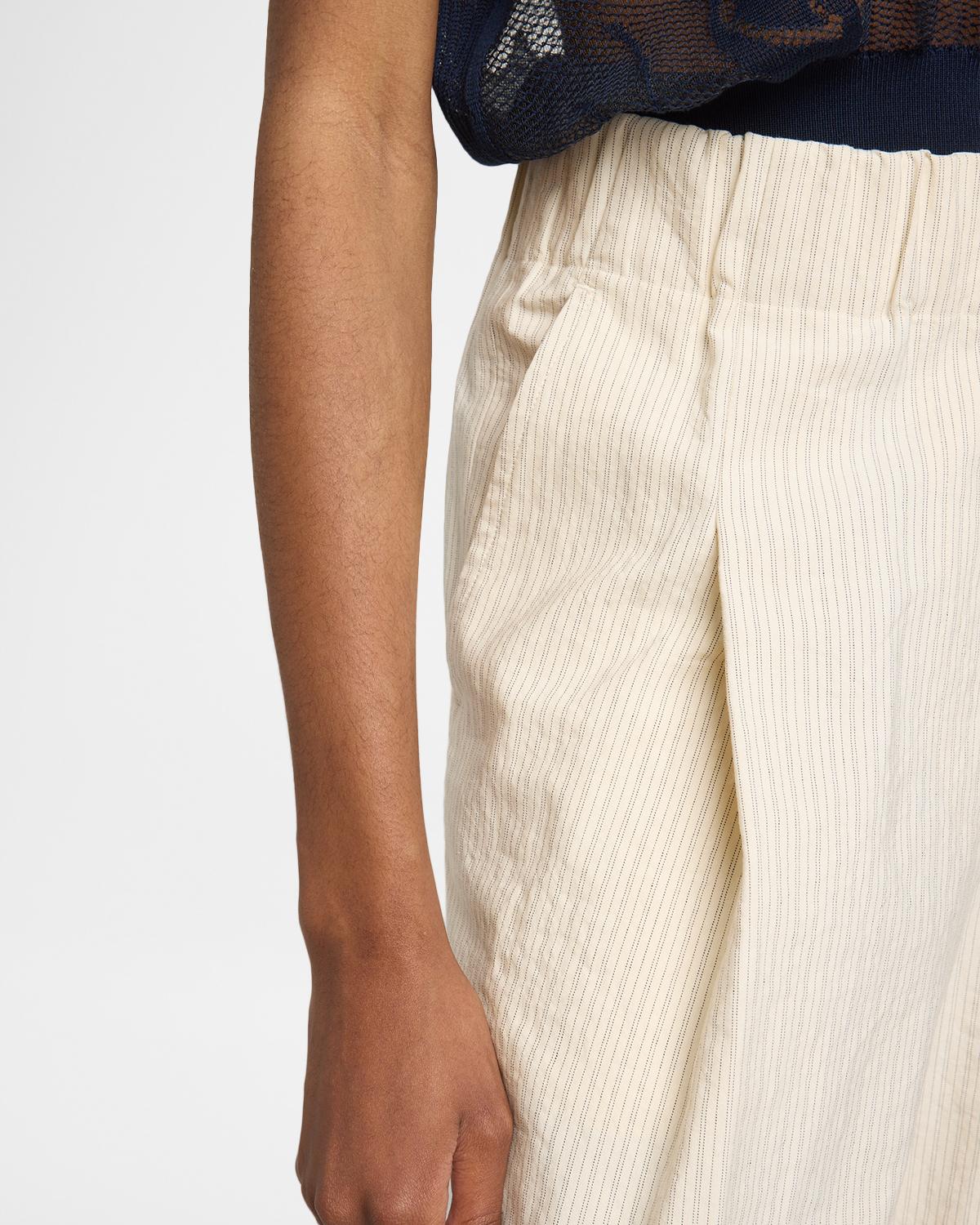 Pila Pinstriped Wide-Leg Pull-On Pants - thumbnail 5