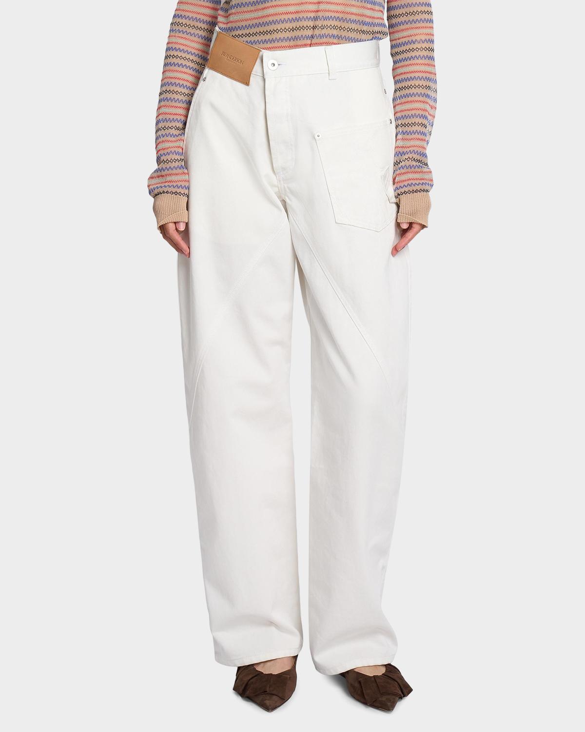 Straight-Leg Twisted Workwear Jeans - thumbnail 4