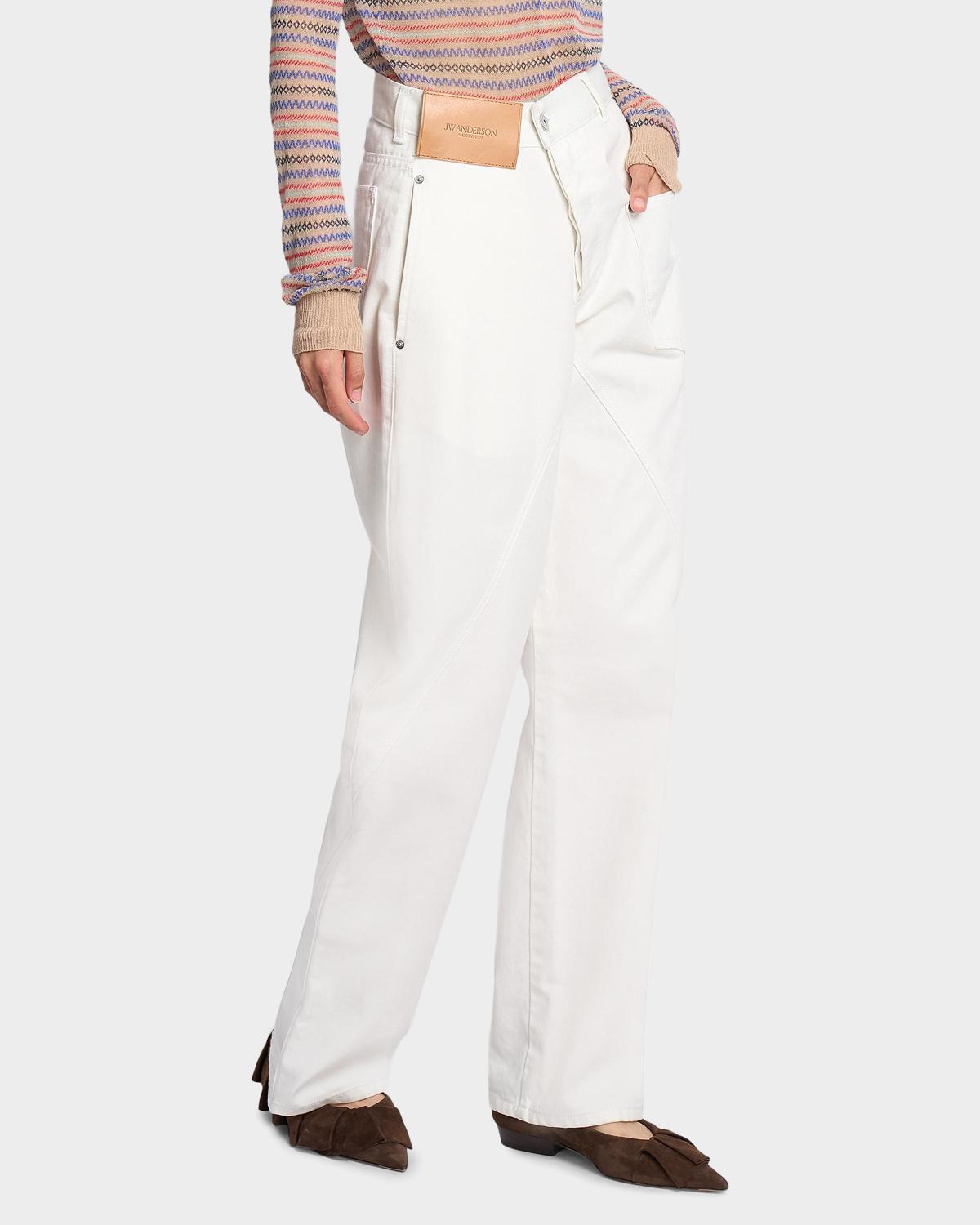 Straight-Leg Twisted Workwear Jeans - thumbnail 5
