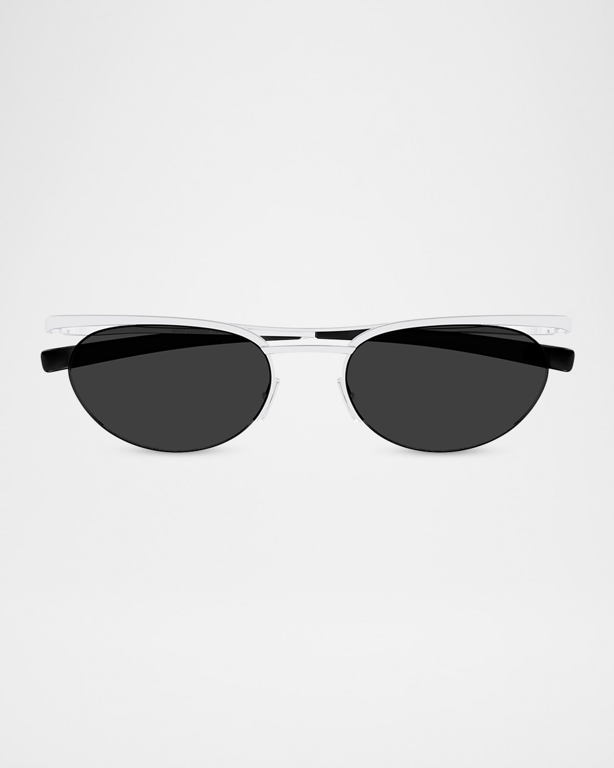 Saint Laurent 54mm Metal Aviator Sunglasses | Neiman Marcus
