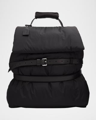 Moschino Nylon Bag with Wraparound Belt | Neiman Marcus