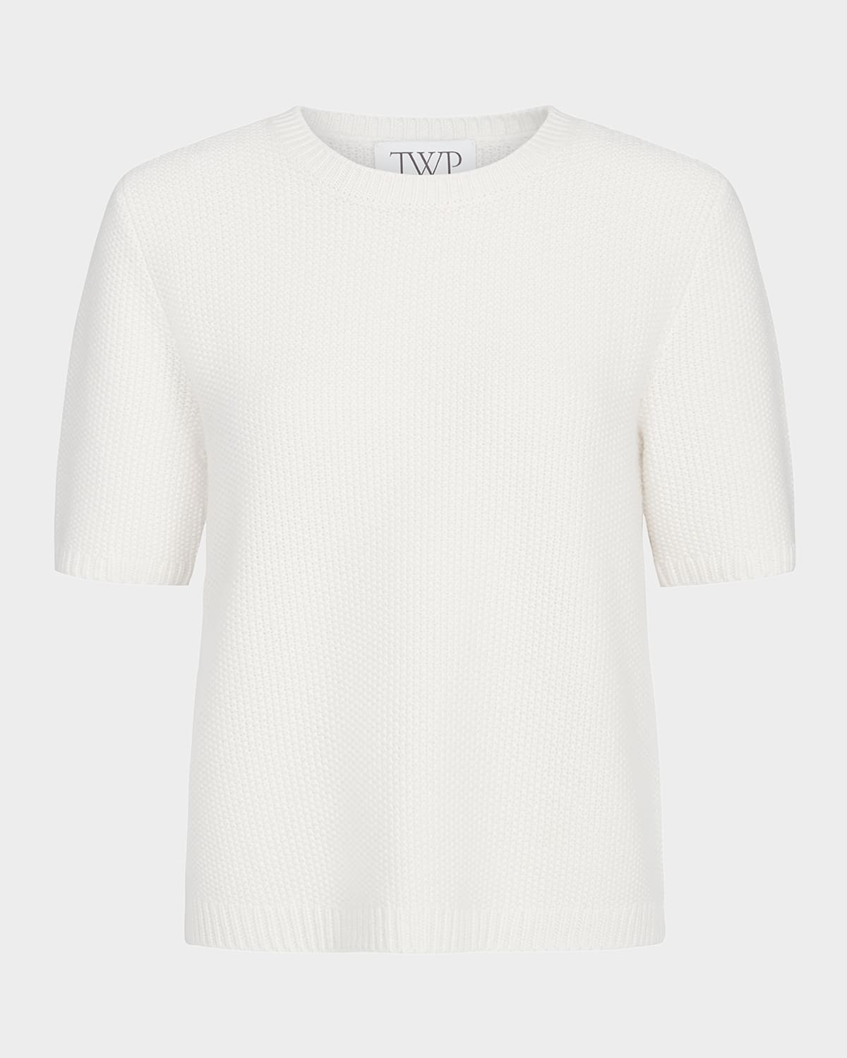 TWP Seed Stitch Audrey Cashmere Sweater | Neiman Marcus
