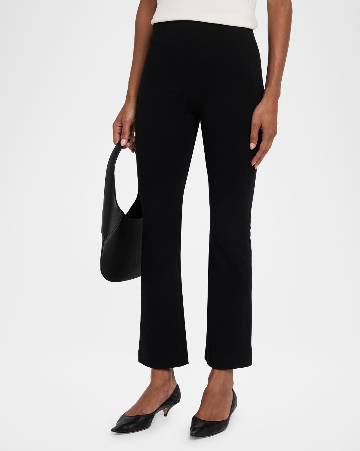 Cindy Jersey Mid-Rise Crop Pants - thumbnail 4
