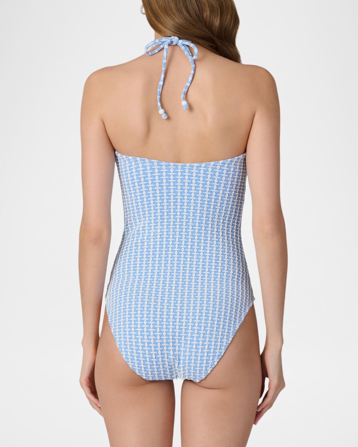 Cinched One-Piece Swimsuit - thumbnail 3