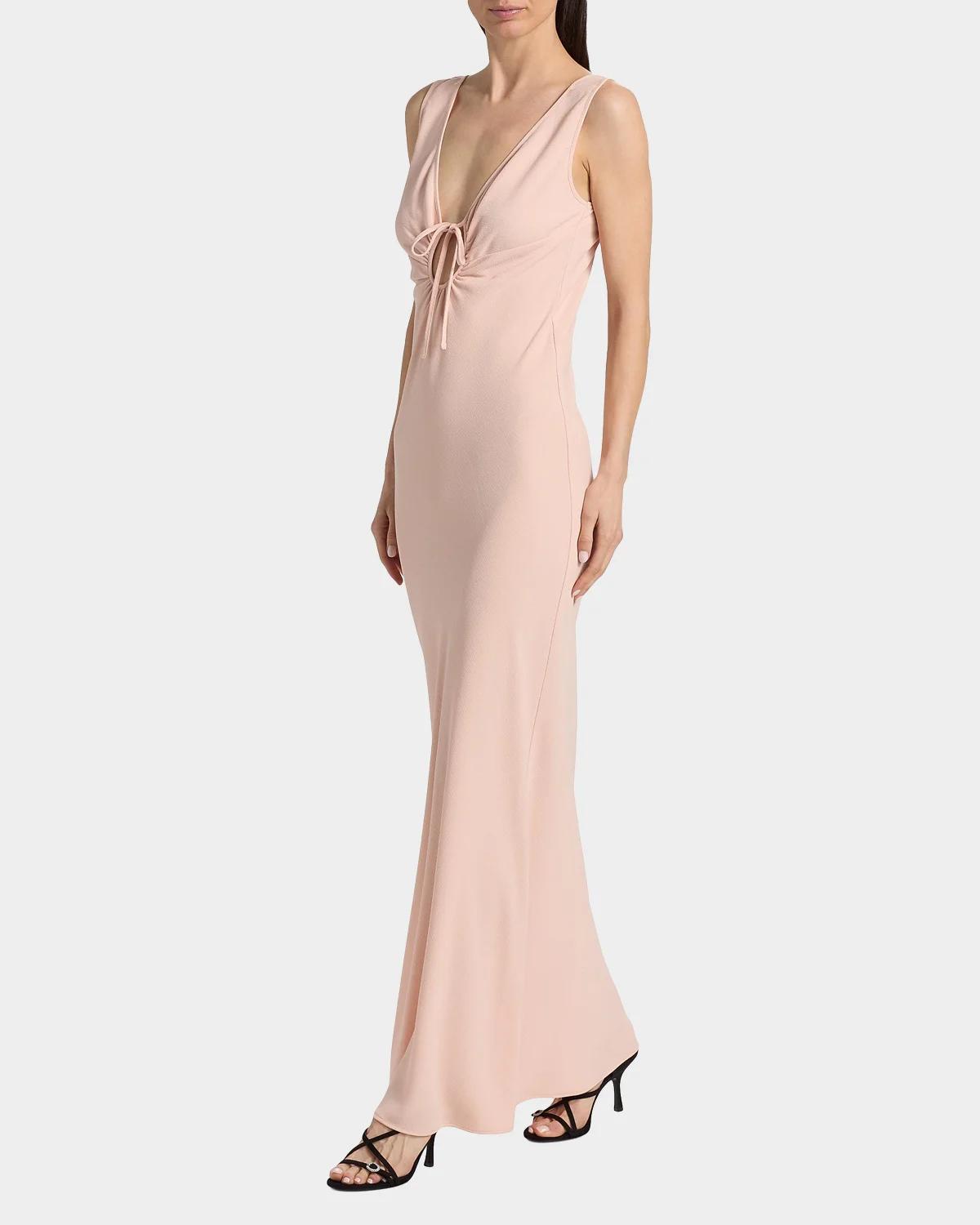 Reese Cut-Out Bias-Cut Maxi Dress - thumbnail 2
