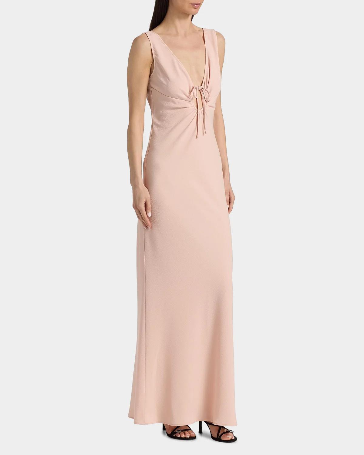 Reese Cut-Out Bias-Cut Maxi Dress - thumbnail 6