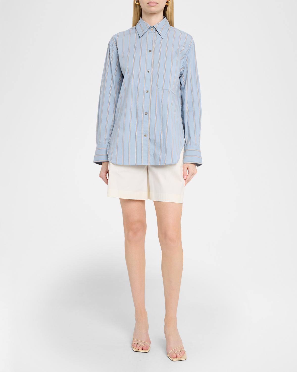 Stripe Button-Front Shirt - thumbnail 2