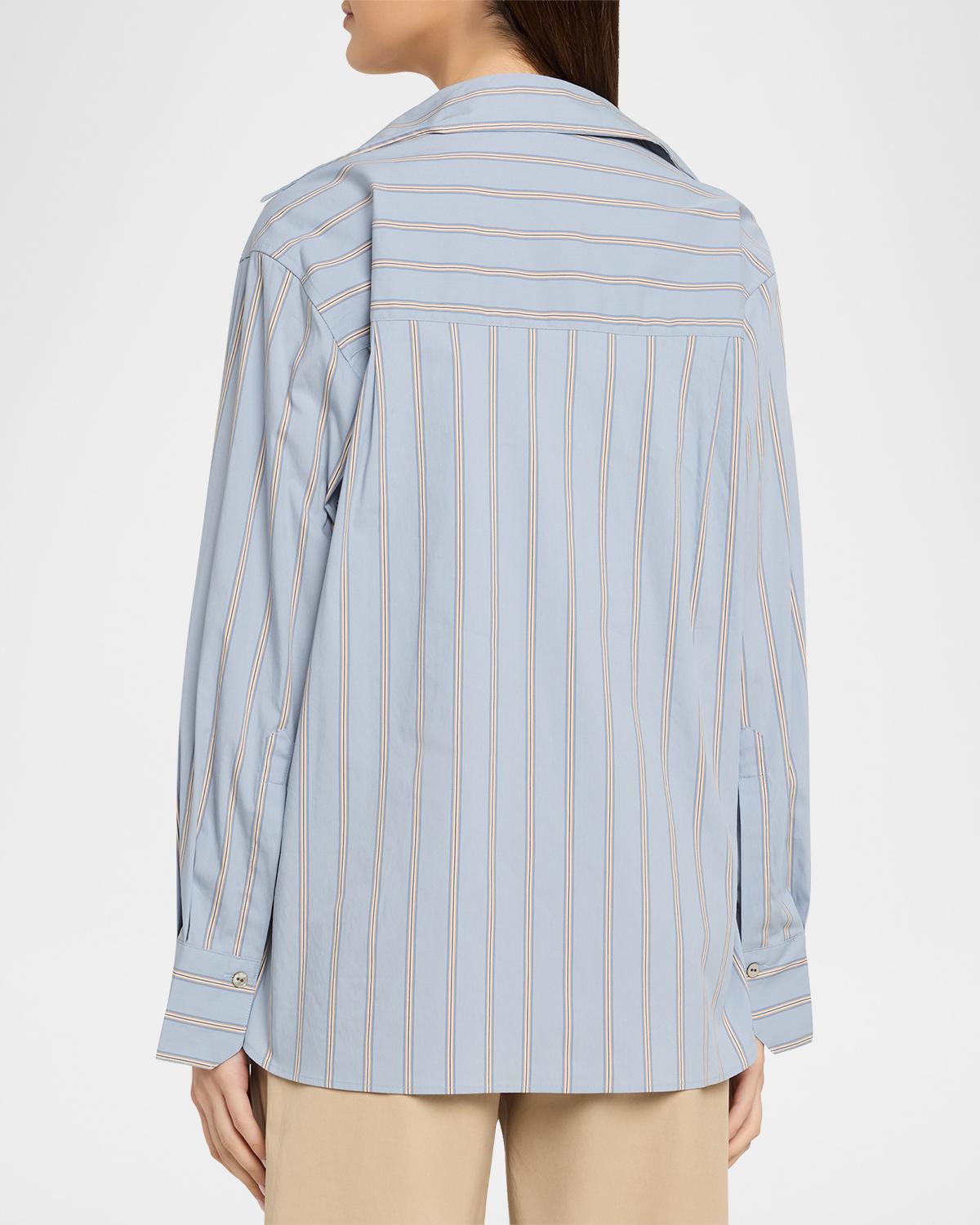 Stripe Button-Front Shirt - thumbnail 3