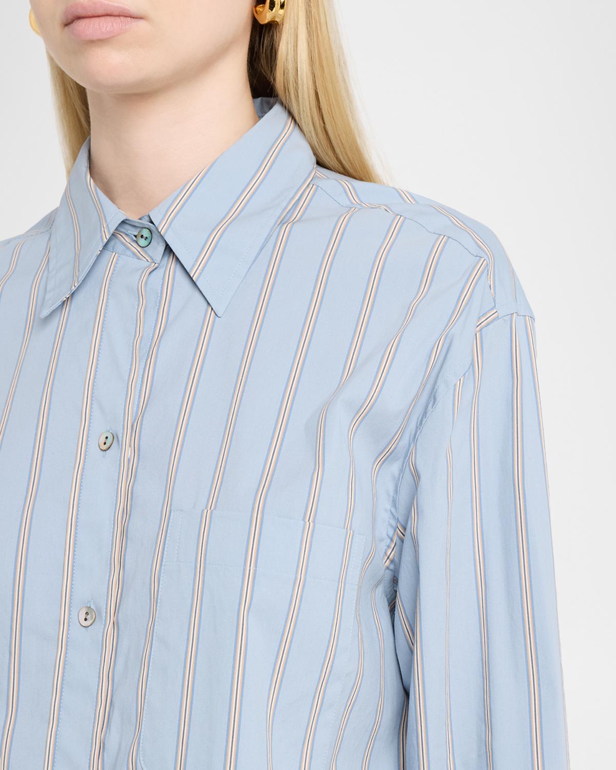 Stripe Button-Front Shirt - thumbnail 5
