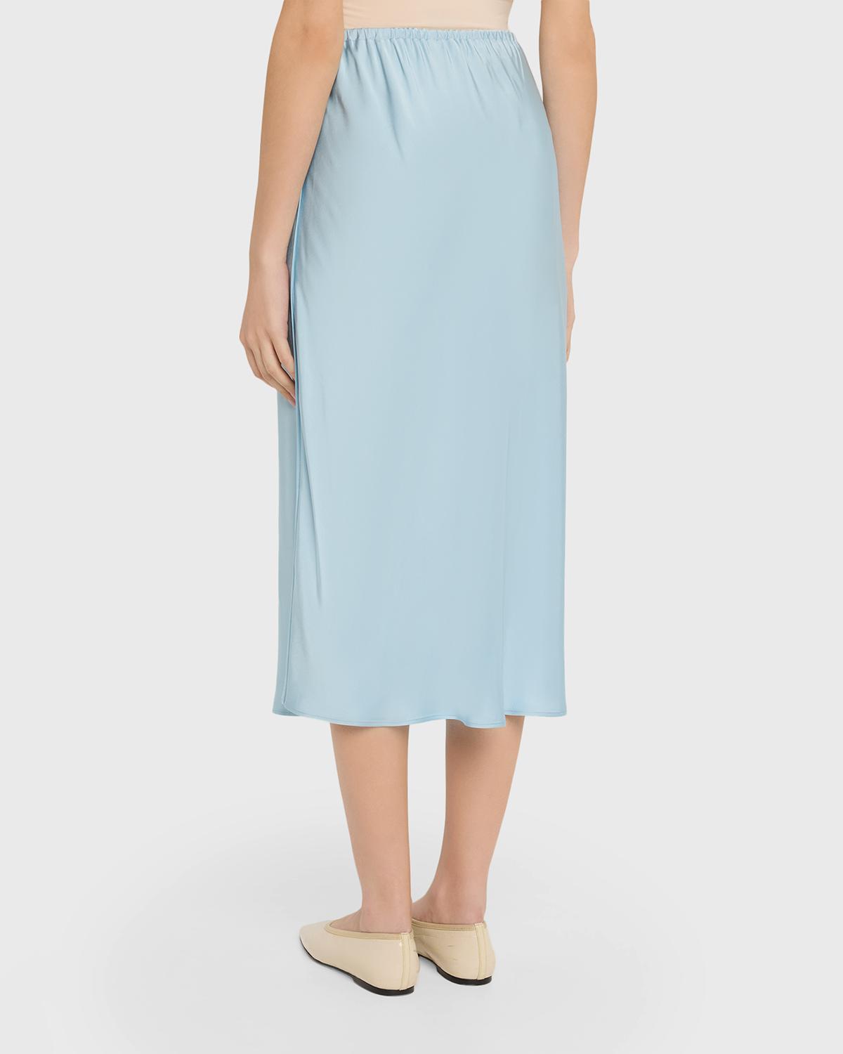 Pull-On Satin Slip Skirt - thumbnail 3