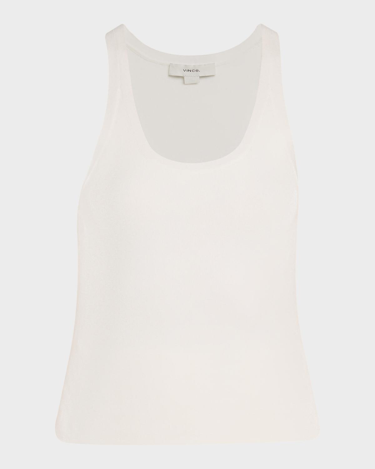 Stretch-Viscose Tank Top