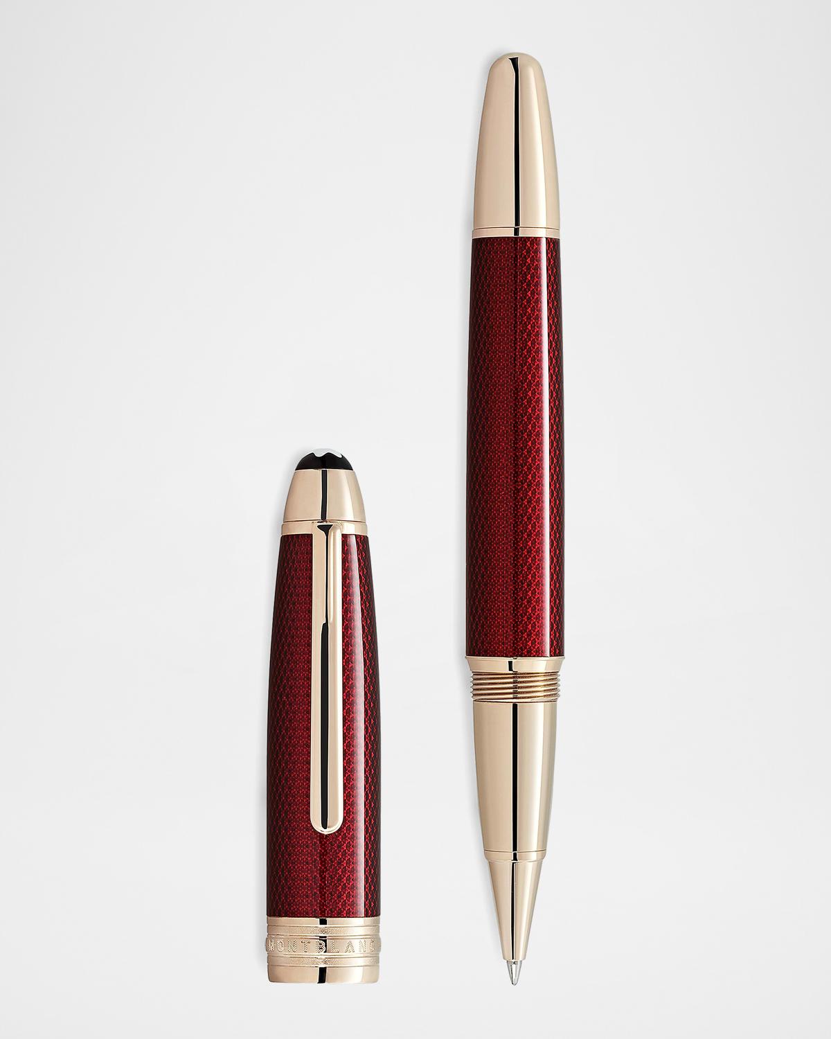 MONTBLANC 남성 마이스터스튁 솔리테르 골든 아워 르그랑 롤러볼 펜