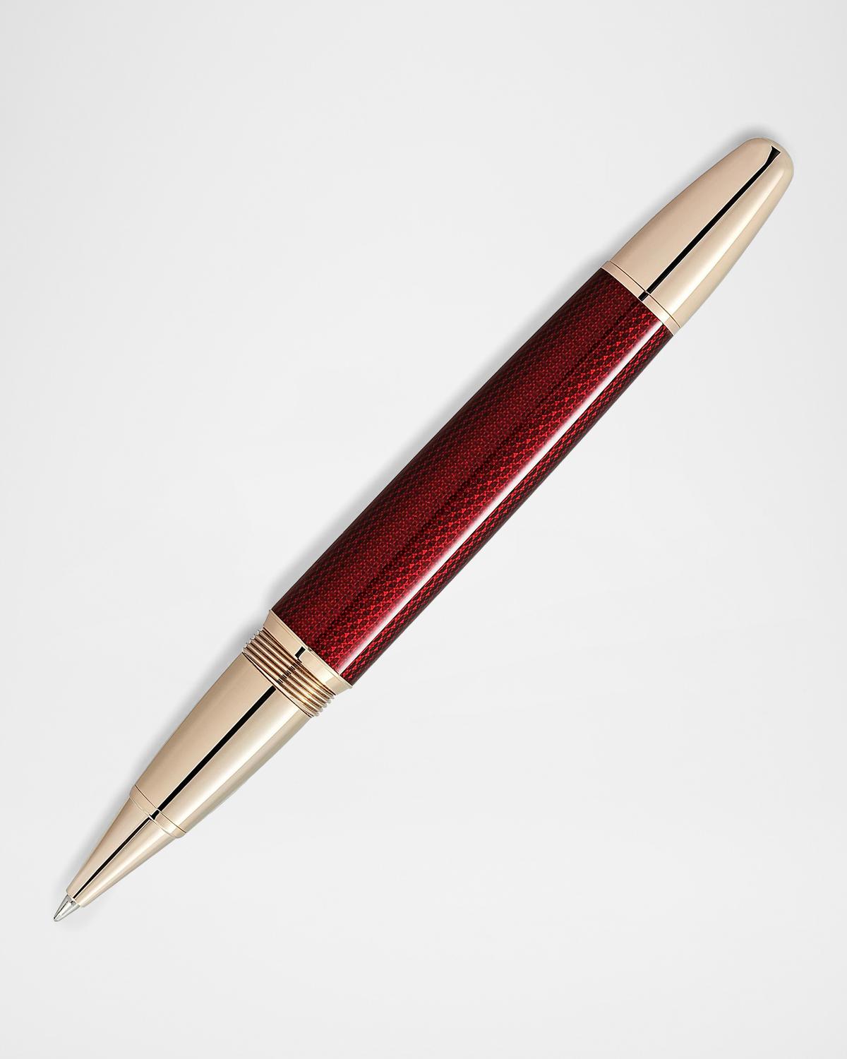 MONTBLANC 남성 마이스터스튁 솔리테르 골든 아워 르그랑 롤러볼 펜