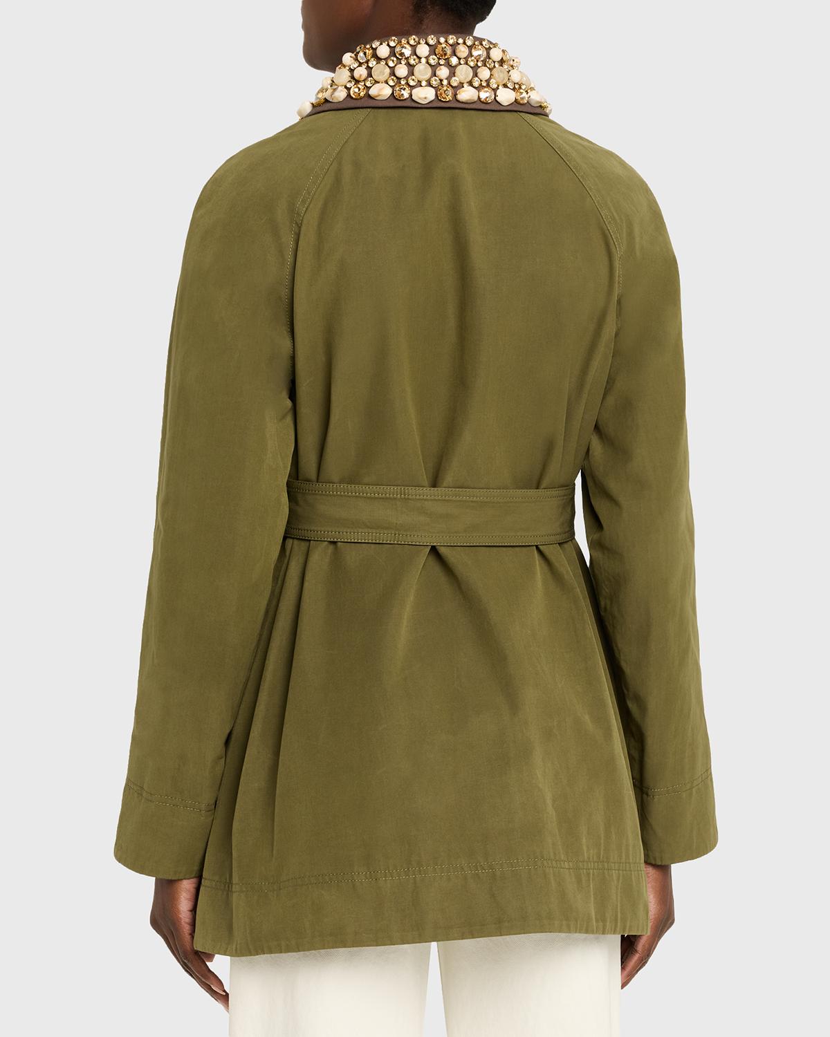 Langham Dickey Coat with Removable Collar - thumbnail 3