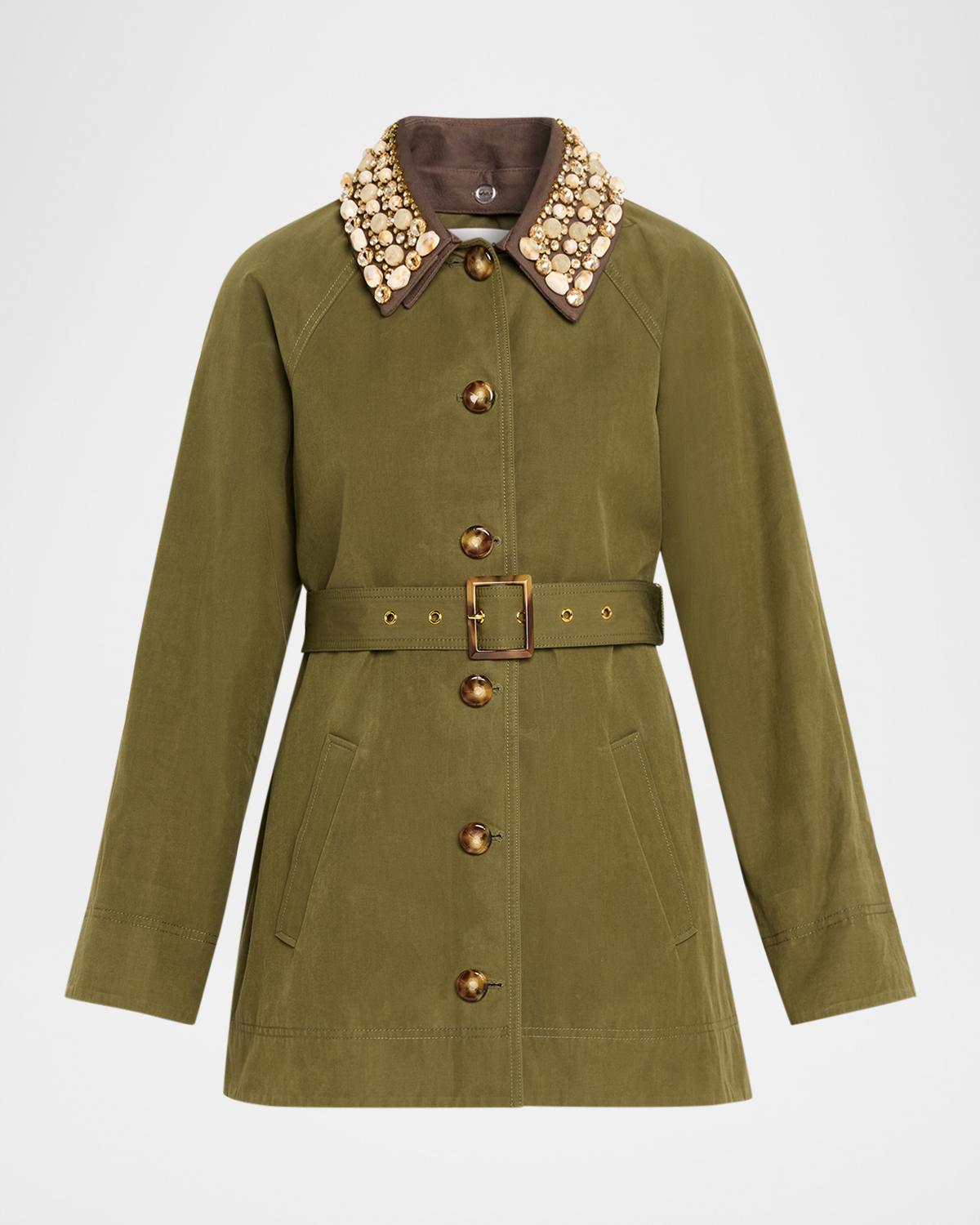 Langham Dickey Coat with Removable Collar
