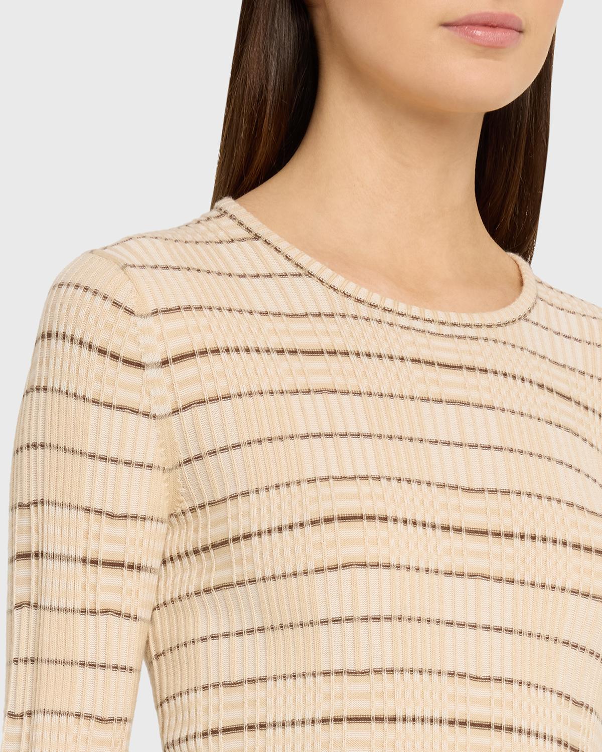 Plaid Elbow-Sleeve Sweater - thumbnail 5