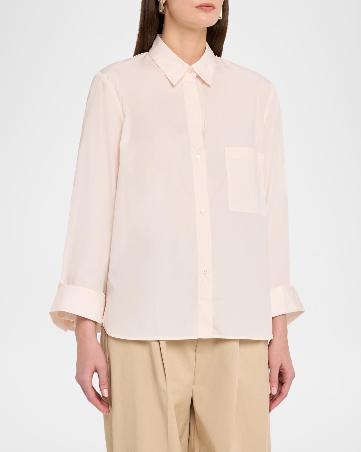 Next Morning Oversized Cotton Shirt - thumbnail 4