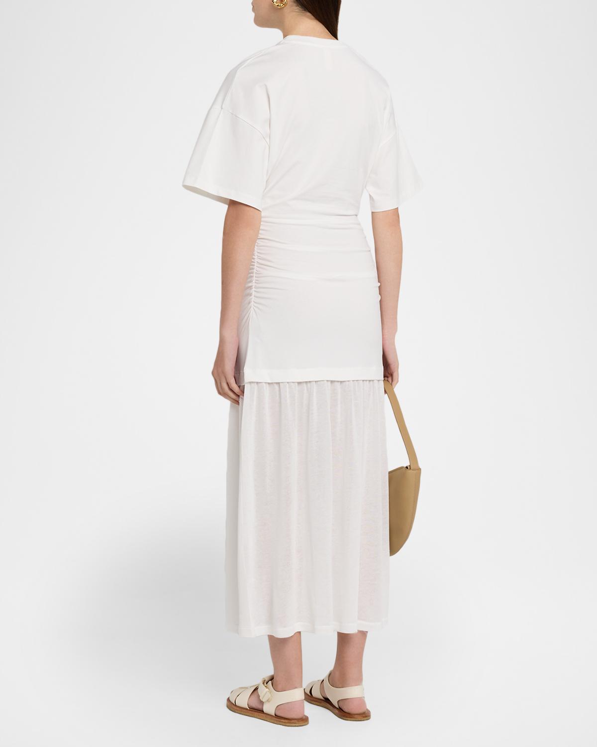 Briar Ruched Midi Dress - thumbnail 3
