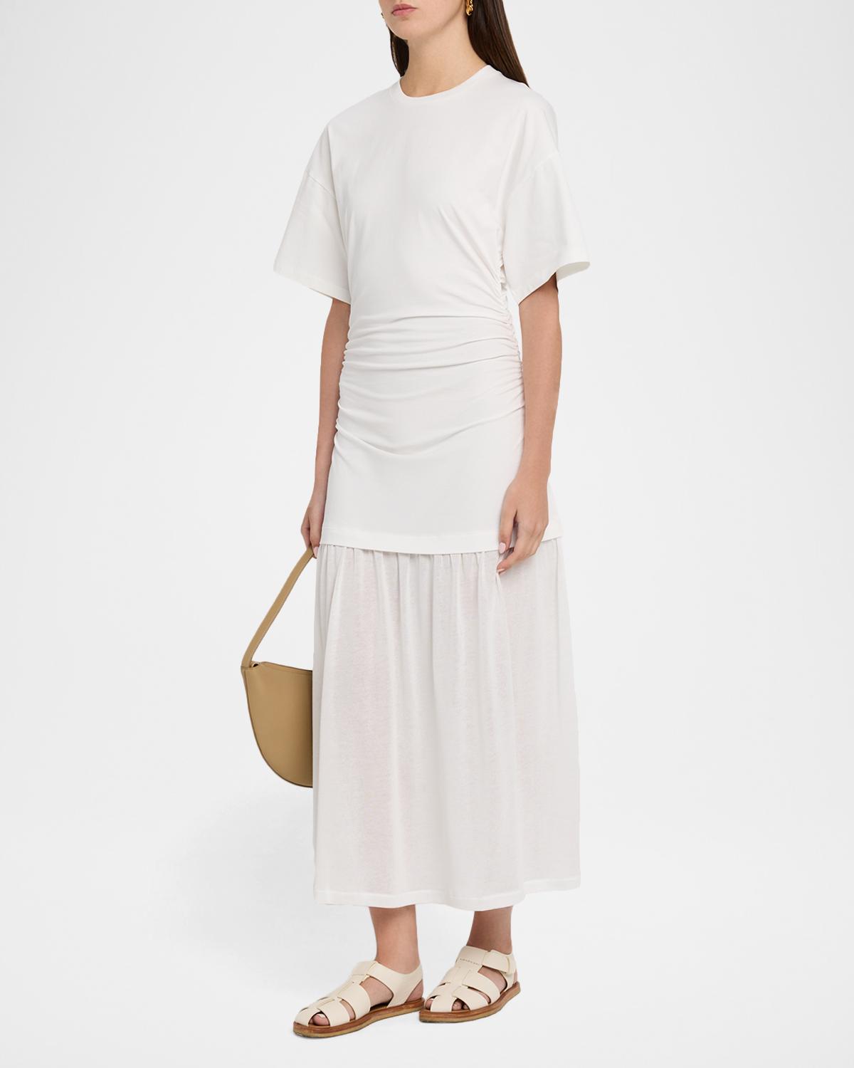 Briar Ruched Midi Dress - thumbnail 4